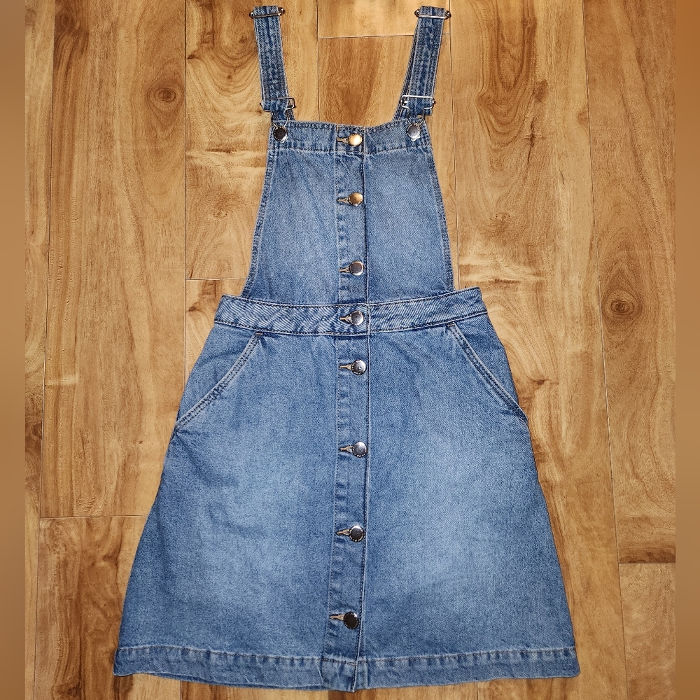 H&M Denim Overall Dress